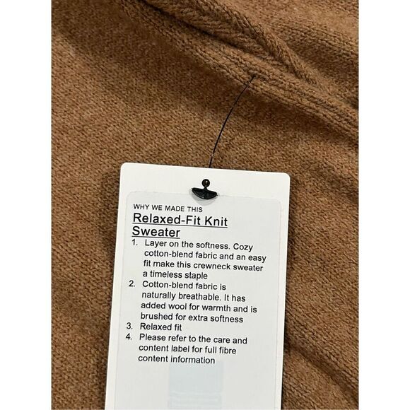 Lululemon Relaxed Git knit sweater sz XXL - Picture 4 of 4